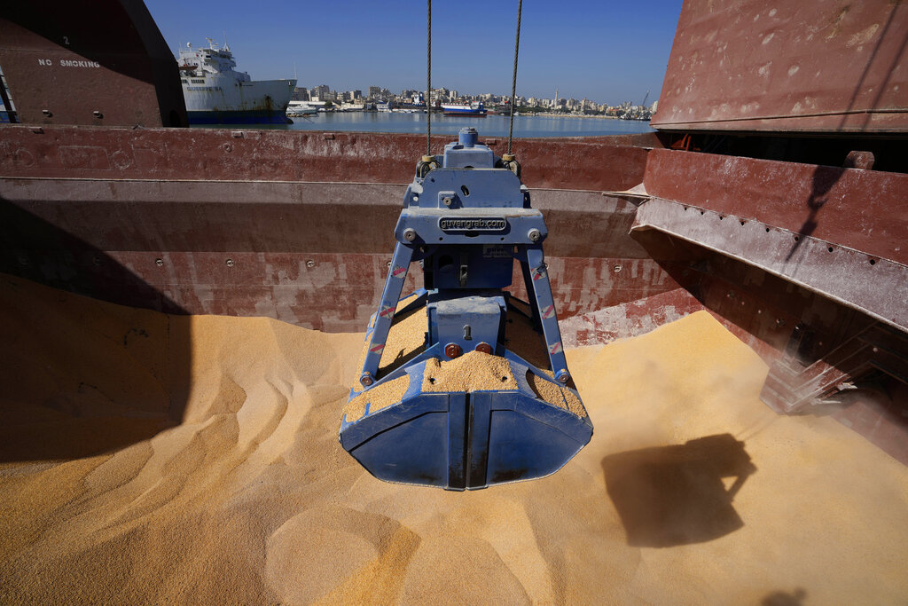 Mon. 926 a.m. Ship with Ukrainian corn, vegetable oil docks in Lebanon News, Sports, Jobs